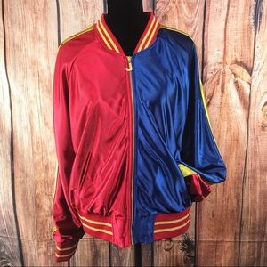DC Comics Harley Quinn Satin Souvenir Jacket